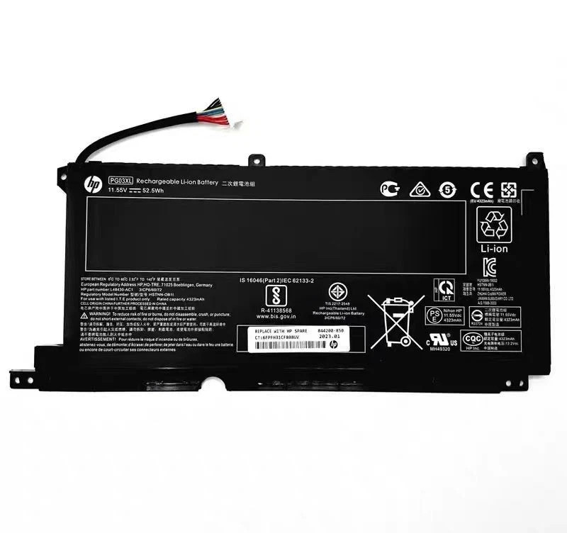 OEM Genuine PG03XL Battery For HP Pavilion Gaming 15-DK 15T-DK 15-EC L48495-005