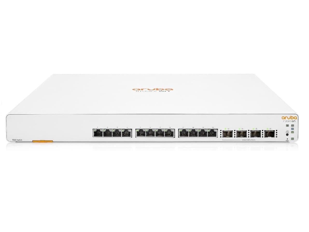 HPE Instant On 1960 12-Port 10Gb Aggregator Smart-Managed Layer 2+ Ethernet Swit