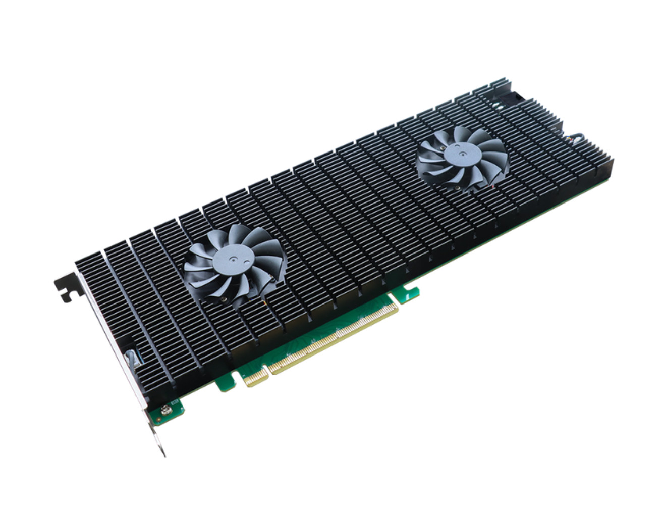 HighPoint SSD7540 PCI-Express PCIe 4.0 x16 8-Port M.2 NVMe RAID Controller.