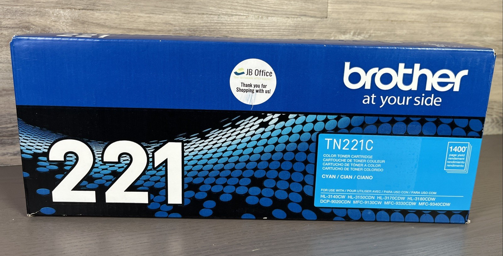 Brother - TN221C Standard-Yield Toner Cartridge Cyan NEW Sealed