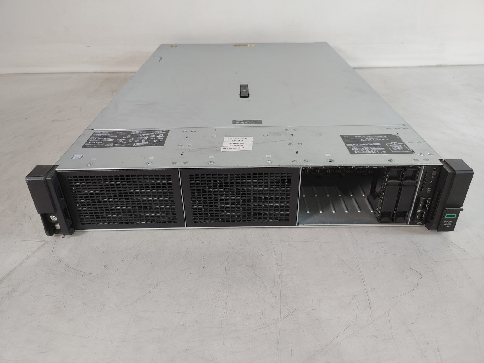 HP ProLiant DL380 Gen10 2.60 GHz Intel Xeon Gold 6126 32 GB DDR4 Server - No HDD