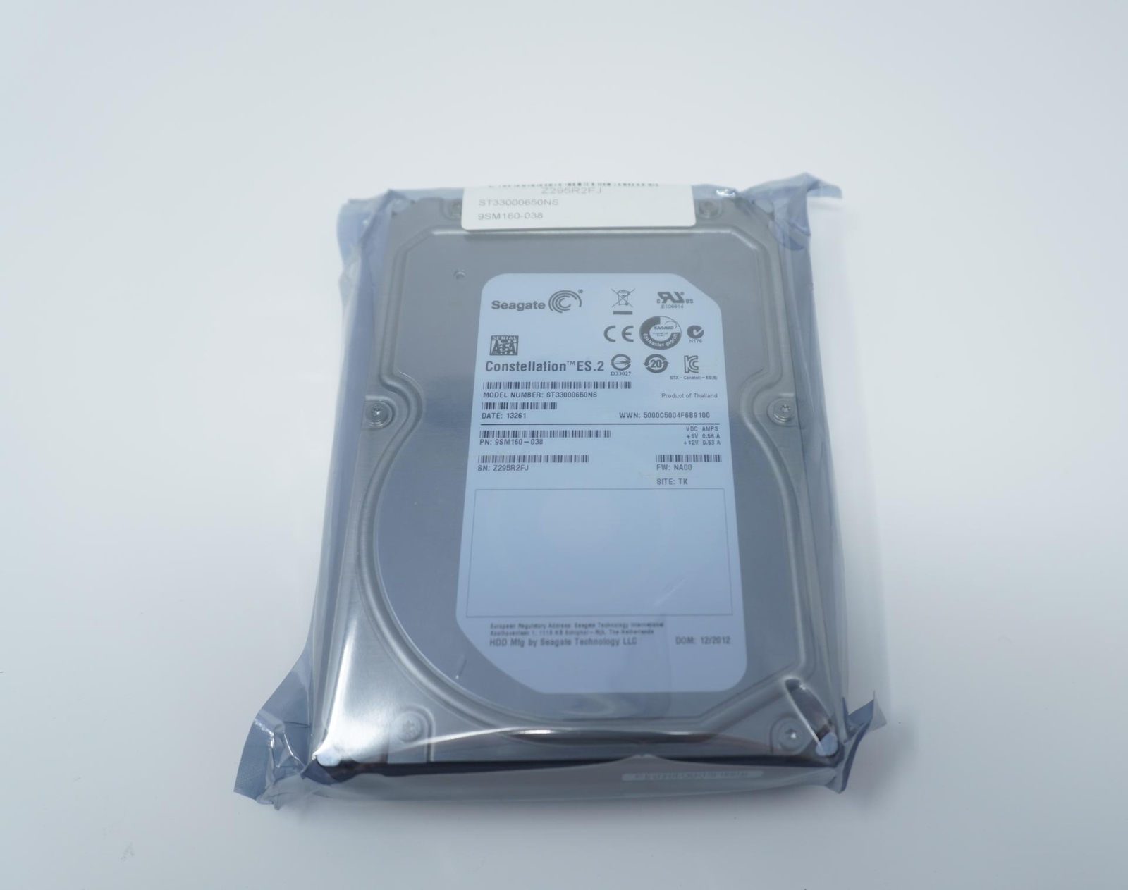 FIT FOR Seagate ST33000650NS 3TB 7.2K SATA 6Gb/s 3.5in Hard Drive