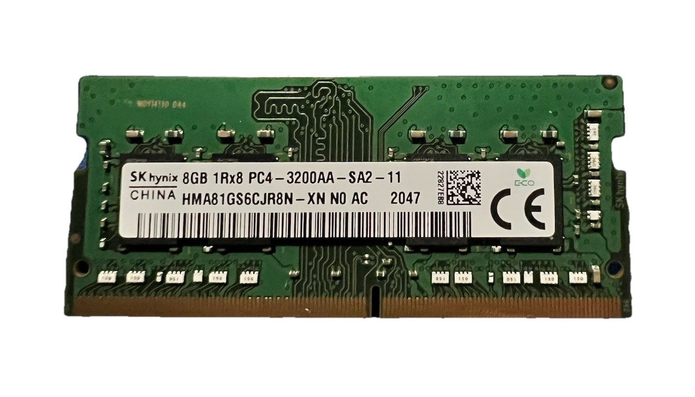 SK Hynix China 8GB 1Rx8 DDR4  PC4-3200AA **  **