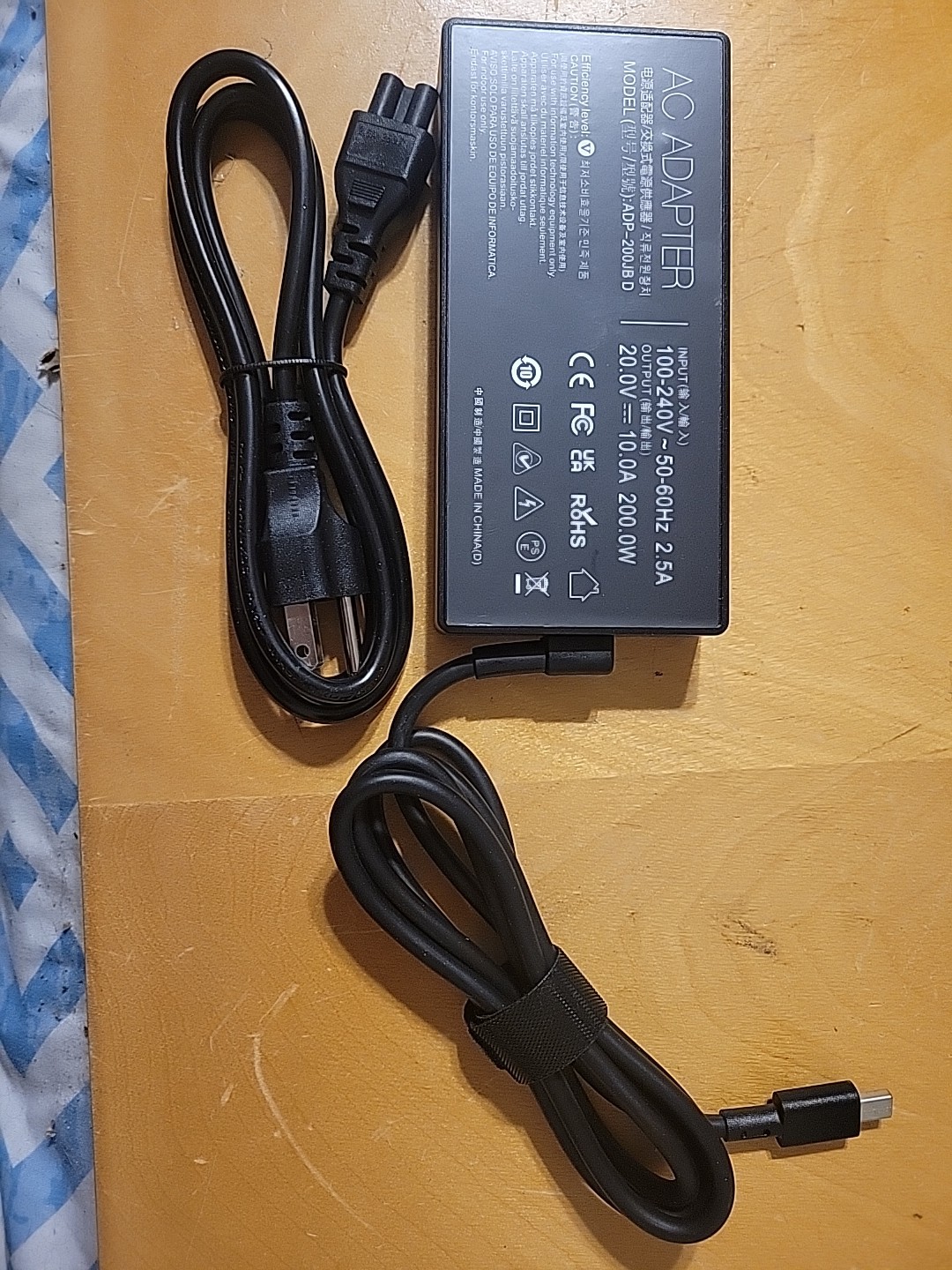 20V 10A 200W AC Adapter Charger For ASUS ProArt P16 H7606WI-P16.R3704070 Brick