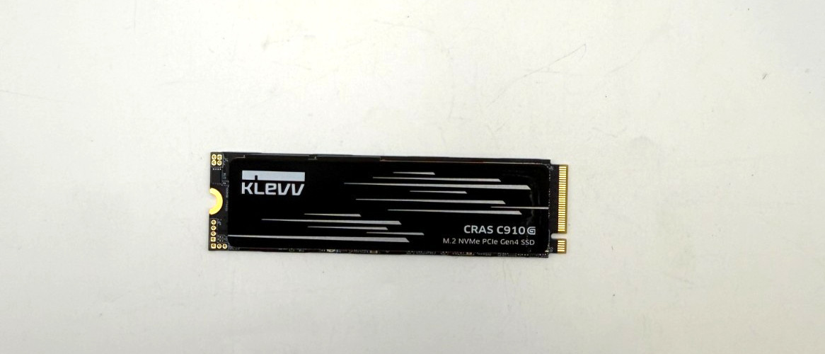 KLEVV CRAS C910G 2TB M.2 2280 NVMe PCIe Gen4 SSD K02TBM2SP0 Open Box 100% Health