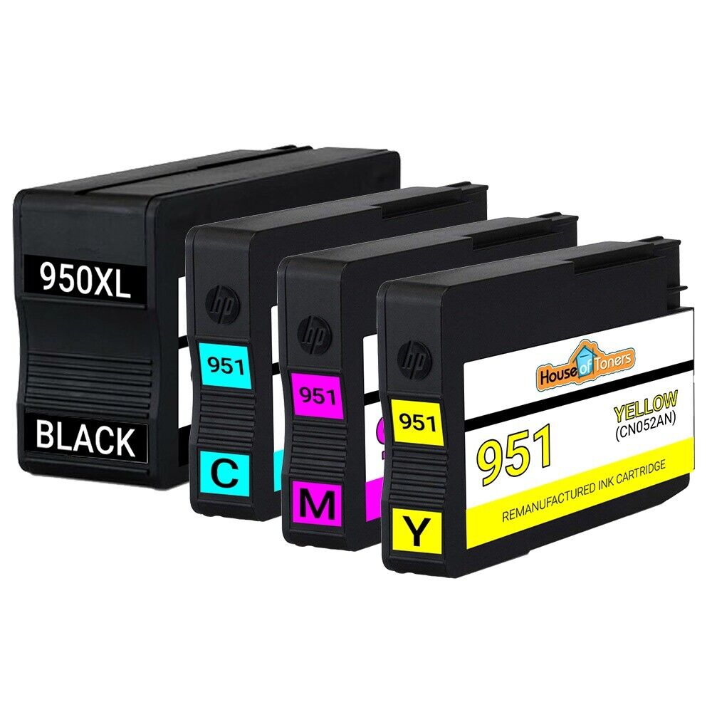 Replacement 950XL 951 Ink Cartridges for HP Officejet Pro 8100 8600 8610 8615