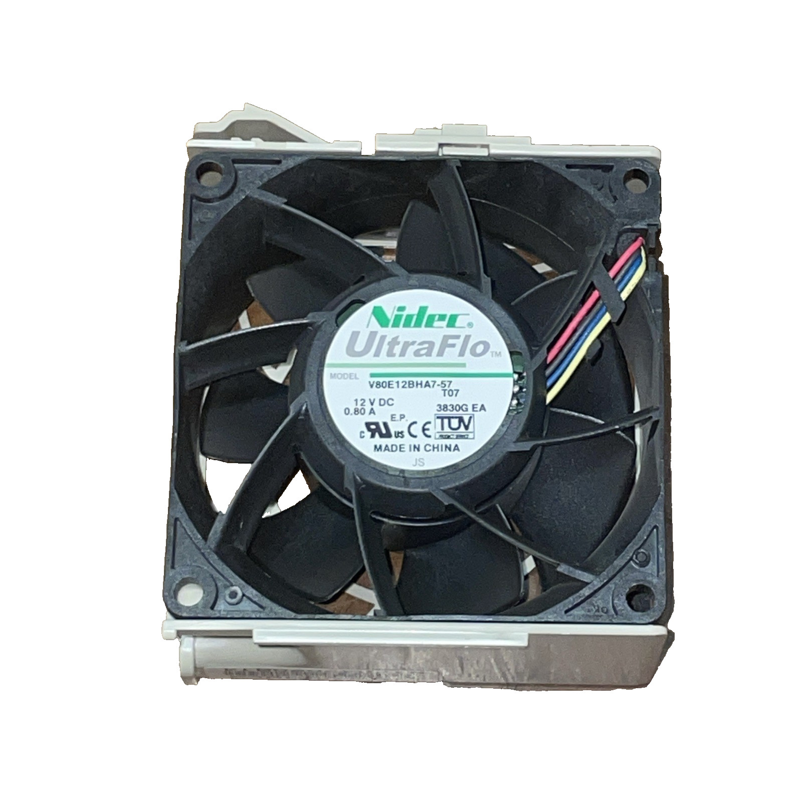 2 x Supermicro FAN-0099L4 Fan Nidec UltraFlo V80E12BHA7-57 Case Fan
