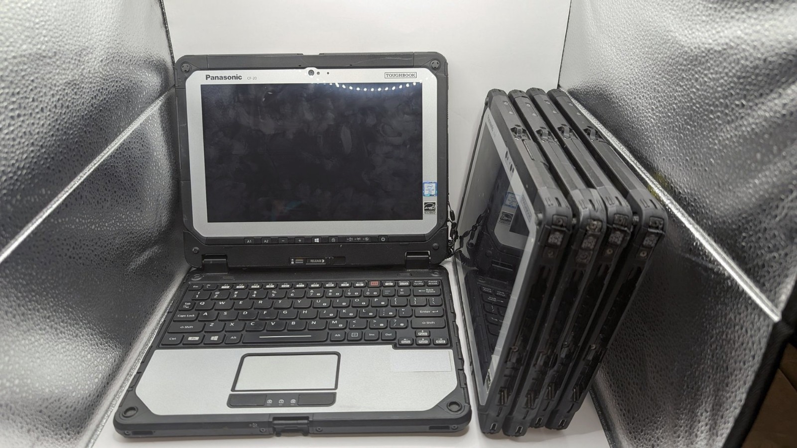 Lot of 5pcs Panasonic CF-20 AS IS