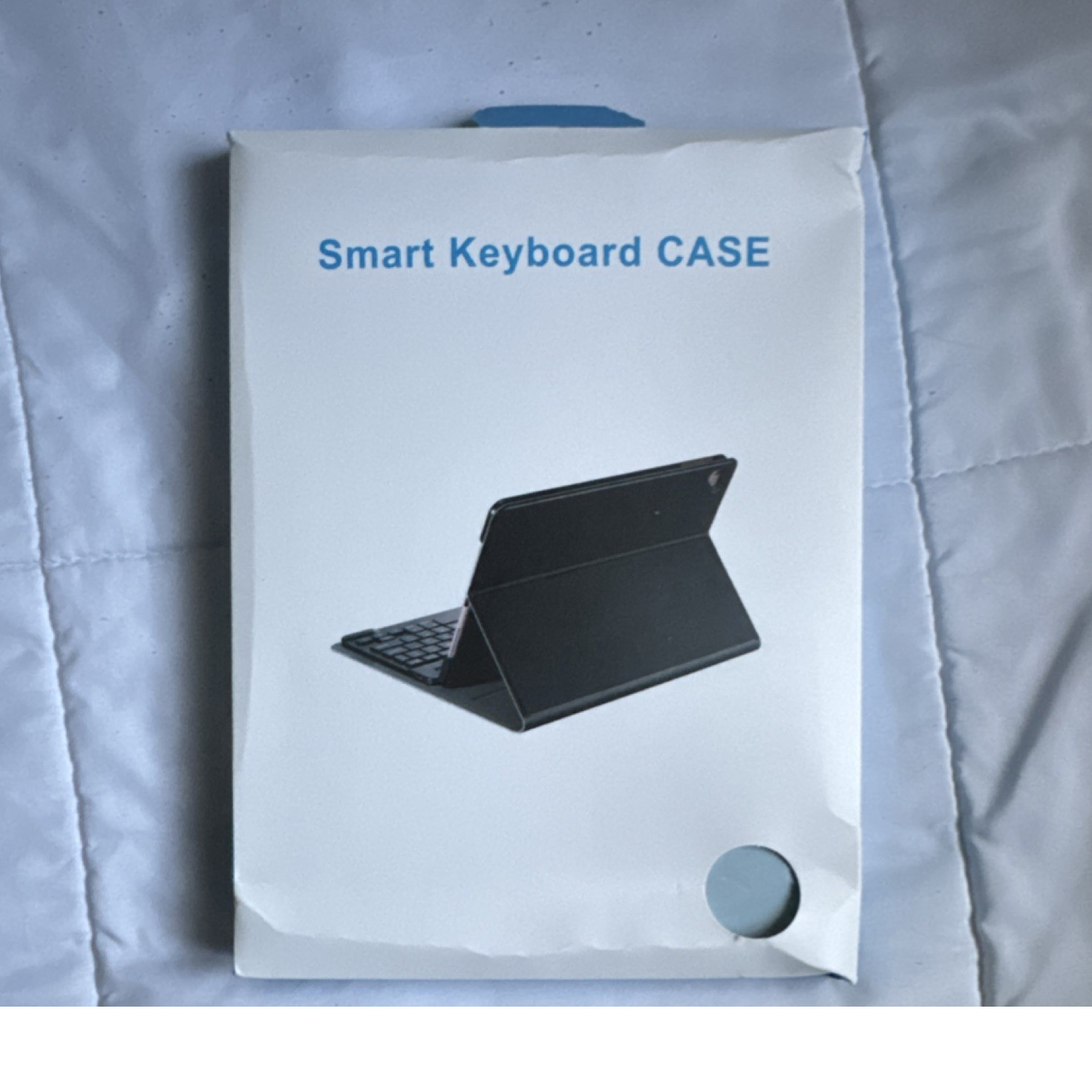 Smart Keyboard Folio Case PU Leather Magnetic Removable Keyboard Stand Black