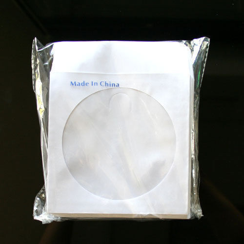 2000 Wholesale CD DVD R Disc Paper Sleeve Envelope with 4
