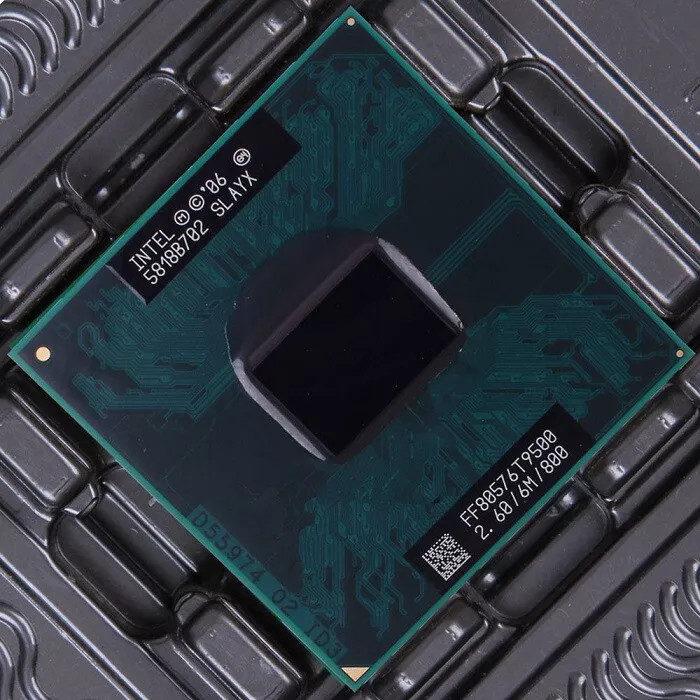 Intel Core 2 Duo T9500 2.6 GHz Dual-Core 6M 800 Processor Socket P /965 TOP CPU