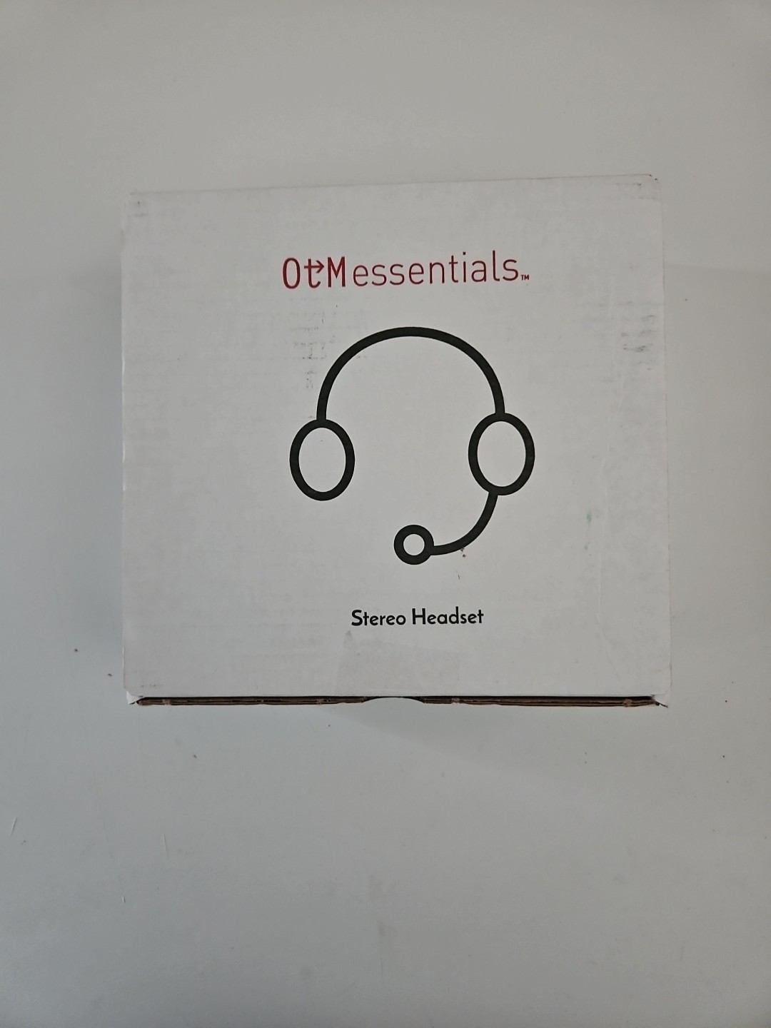 OTM Essentials USB Stereo Computer Headset, Over-the-Head, Black (OB-AOK) 22z