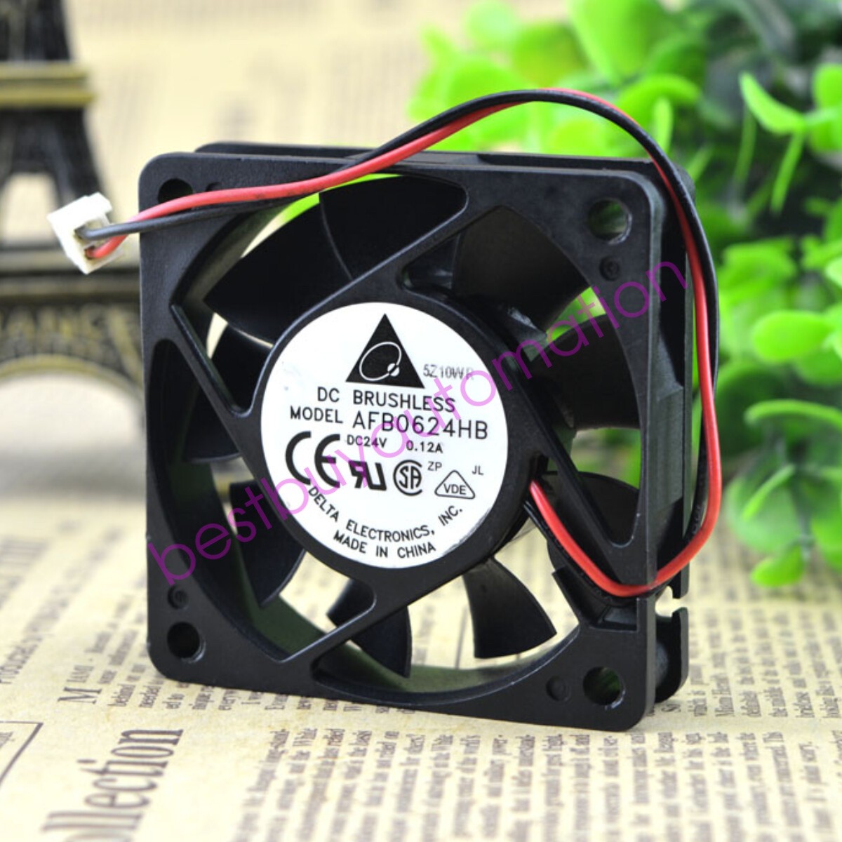 DELTA 6cm AFB0624HB 6015 24V 0.12A Inverter Chassis Cooling Industrial Fan