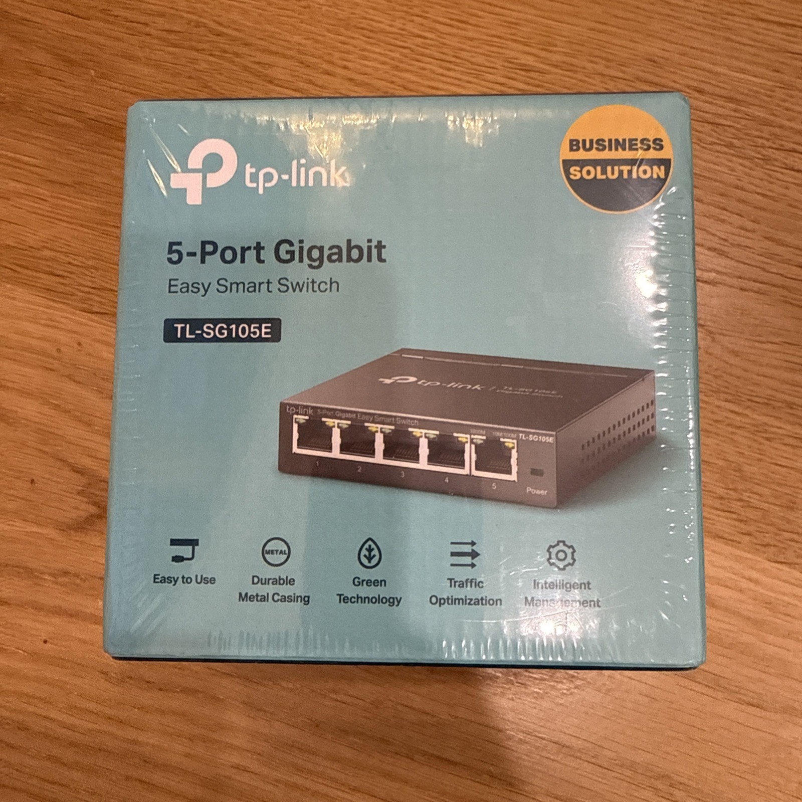 TP-Link TL-SG105E 5-Port Gigabit Easy Smart Switch - NEW