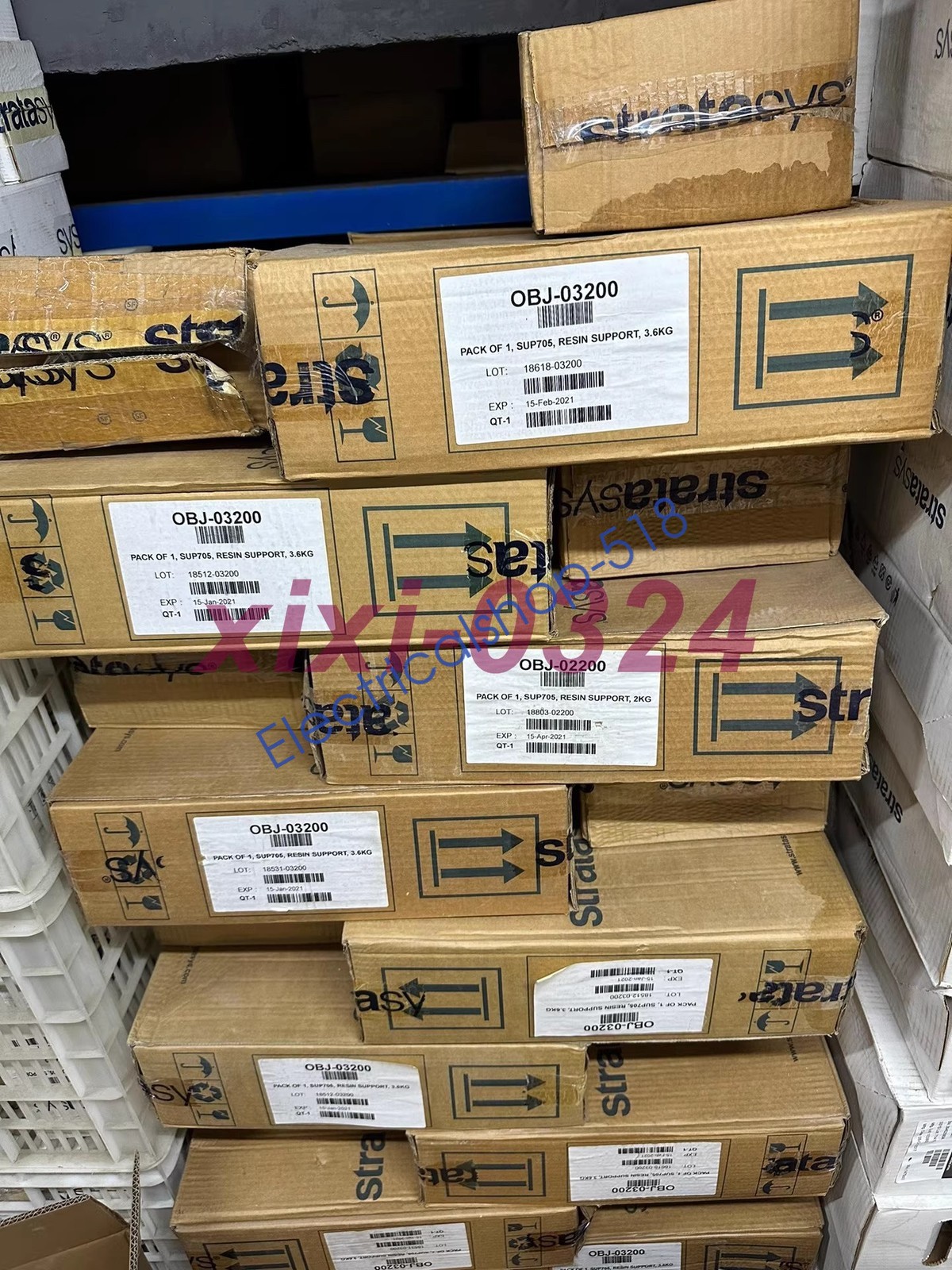 1PCS NEW STRATASYS OBJ-03200 3D printer ink DHL/FedEx