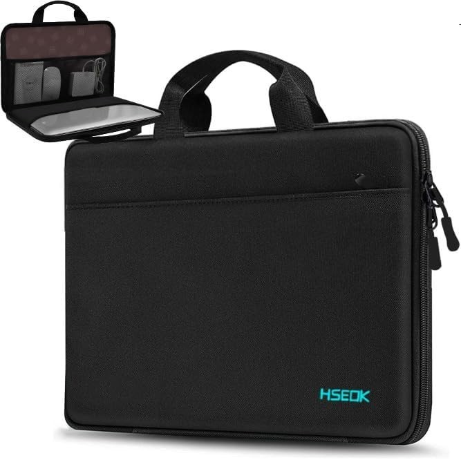 Lightweight 13-14 Inch Laptop Sleeve with 180° Opening & Water Resistance