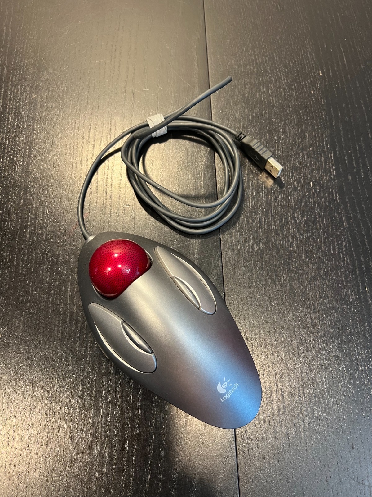 Logitech T-BC21 Trackman Trackball USB Mouse Marble Ball
