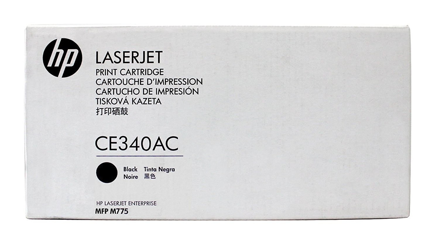 Genuine HP CE340AC Black Toner Cartridge