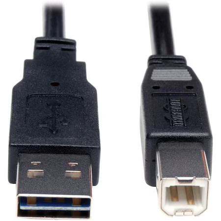 Tripp Lite Ur022-006 Reversible Usb Cable, Black, 6 Ft.