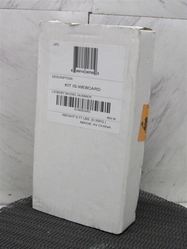NEW SEALED Box EMERSON LIEBERT INTELLISLOT KIT IS-WEBCARD UPS. 