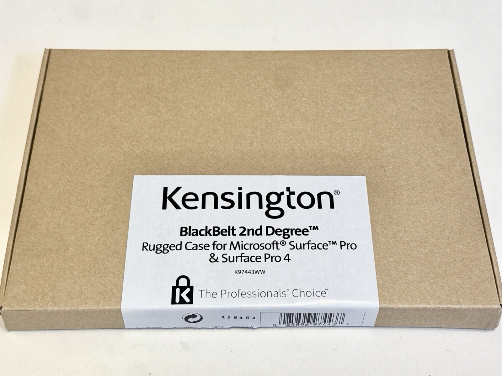 New Kensington Blackbelt 2nd Degree Rugged Case Microsoft Surface Pro 4