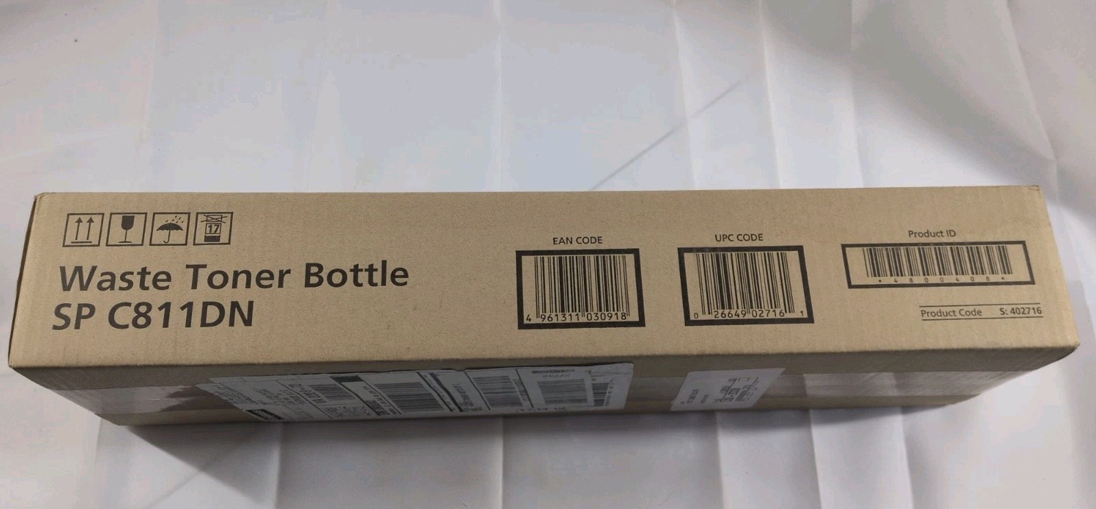 Ricoh 402716 Waste Toner Bottle Ricoh Aficio SP C811DND Product ID 4800408 New