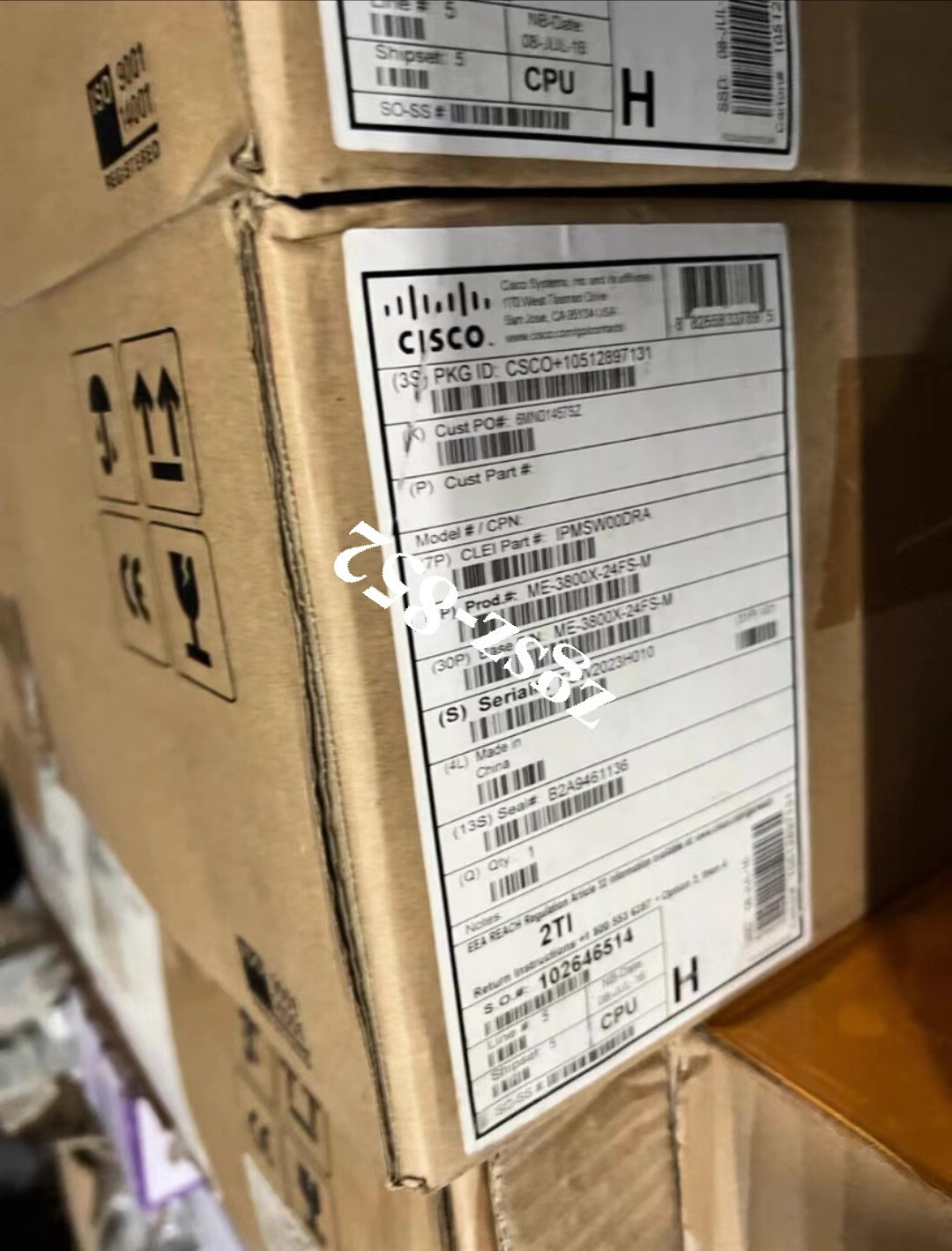 CISCO ME-3800X-24FS-M Gigabit Switch Brand New Fast Shipping FedEx or DHL