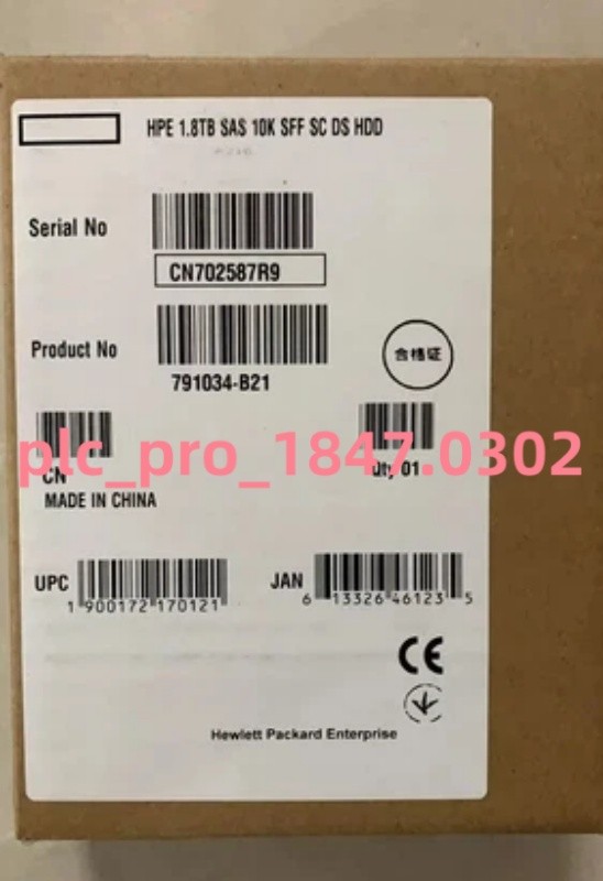 New HPE 791034-B21 791055-001 781515-001 1.8TB 10K SAS 12Gb 2.5" SFF Server HDD