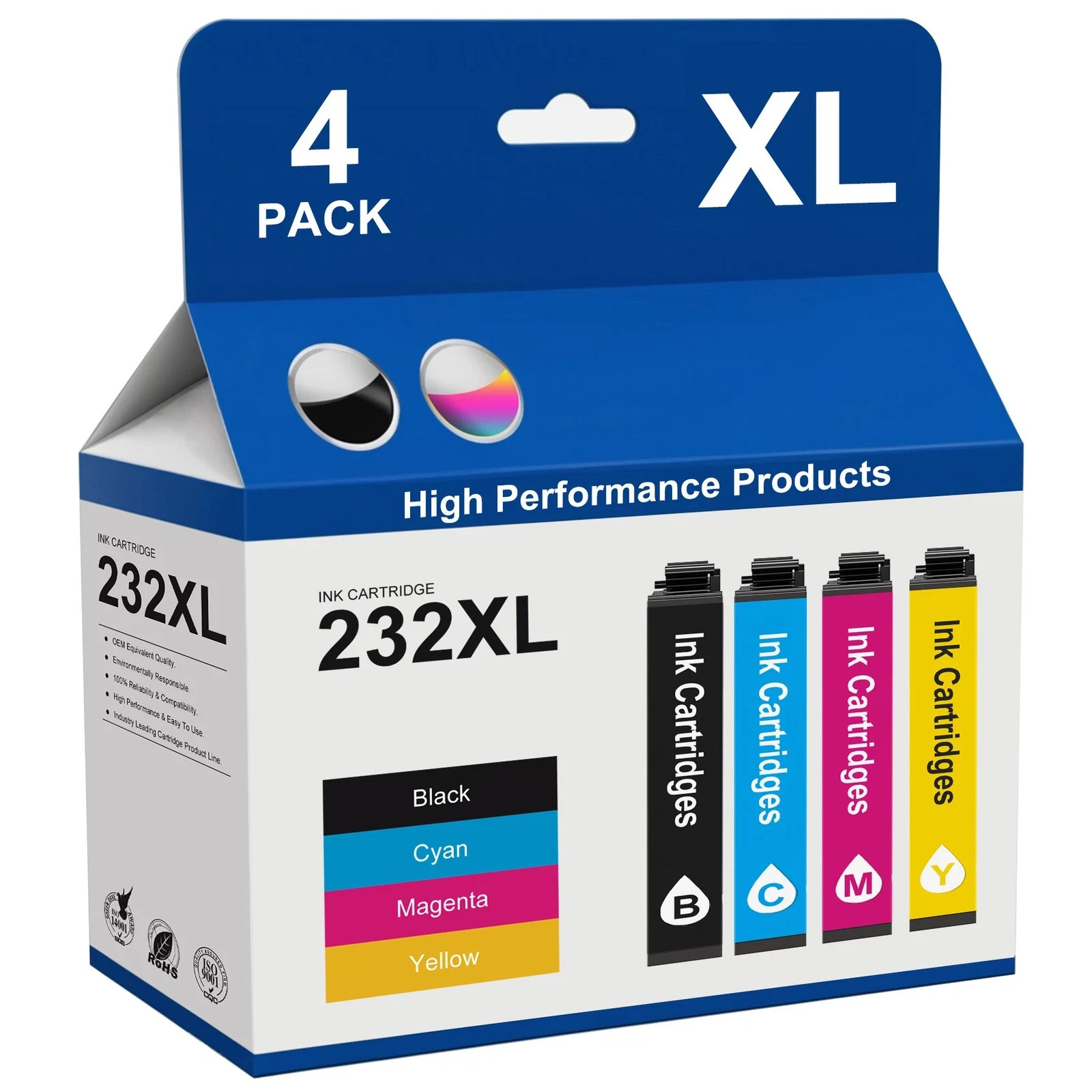 4PK 232 XL T232XL 232XL Ink Cartridges for WF-2930 WF-2950 XP-4200 XP-4205