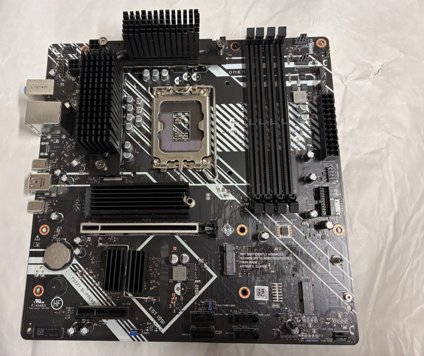 [PARTS - READ DESC] HP OMEN 40L GT21 INTEL Z690 SOCKET LGA1700/1800 Motherboard