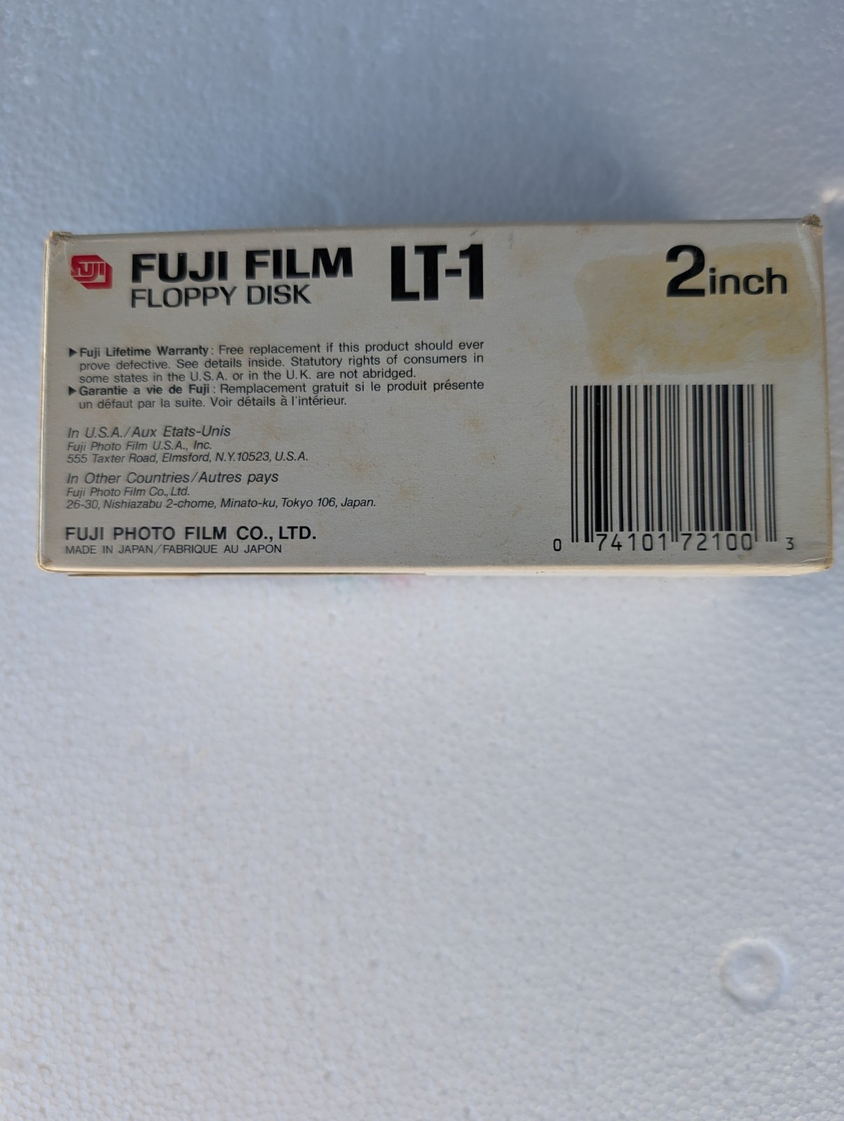 Fuji Film LT-1 2 Inch Floppy Computer Disks 10 Pack