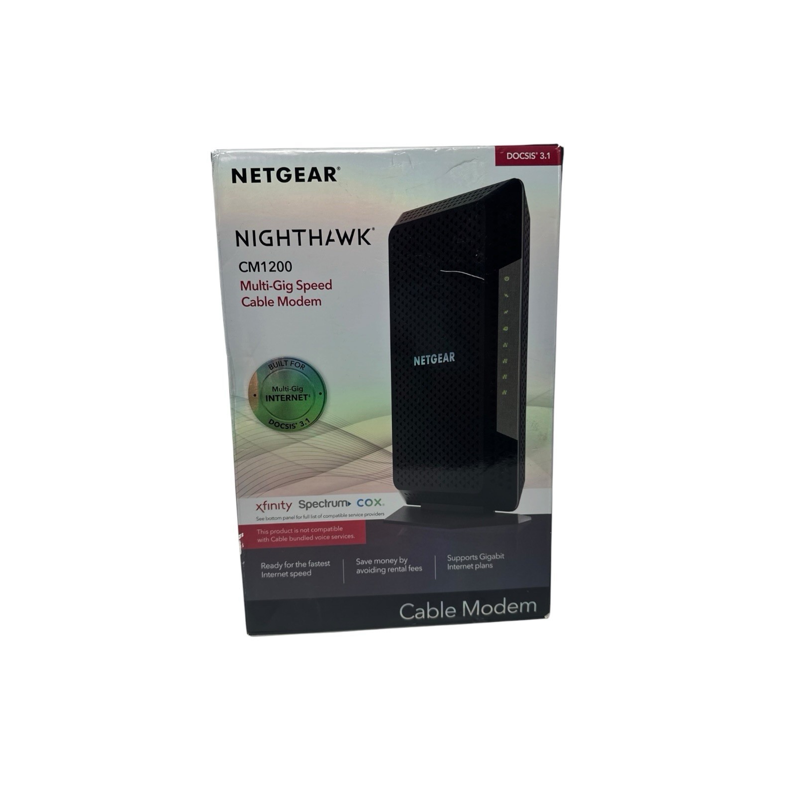 NETGEAR CM1150V Nighthawk Multi-Gig Speed Cable Modem for XFINITY Voice