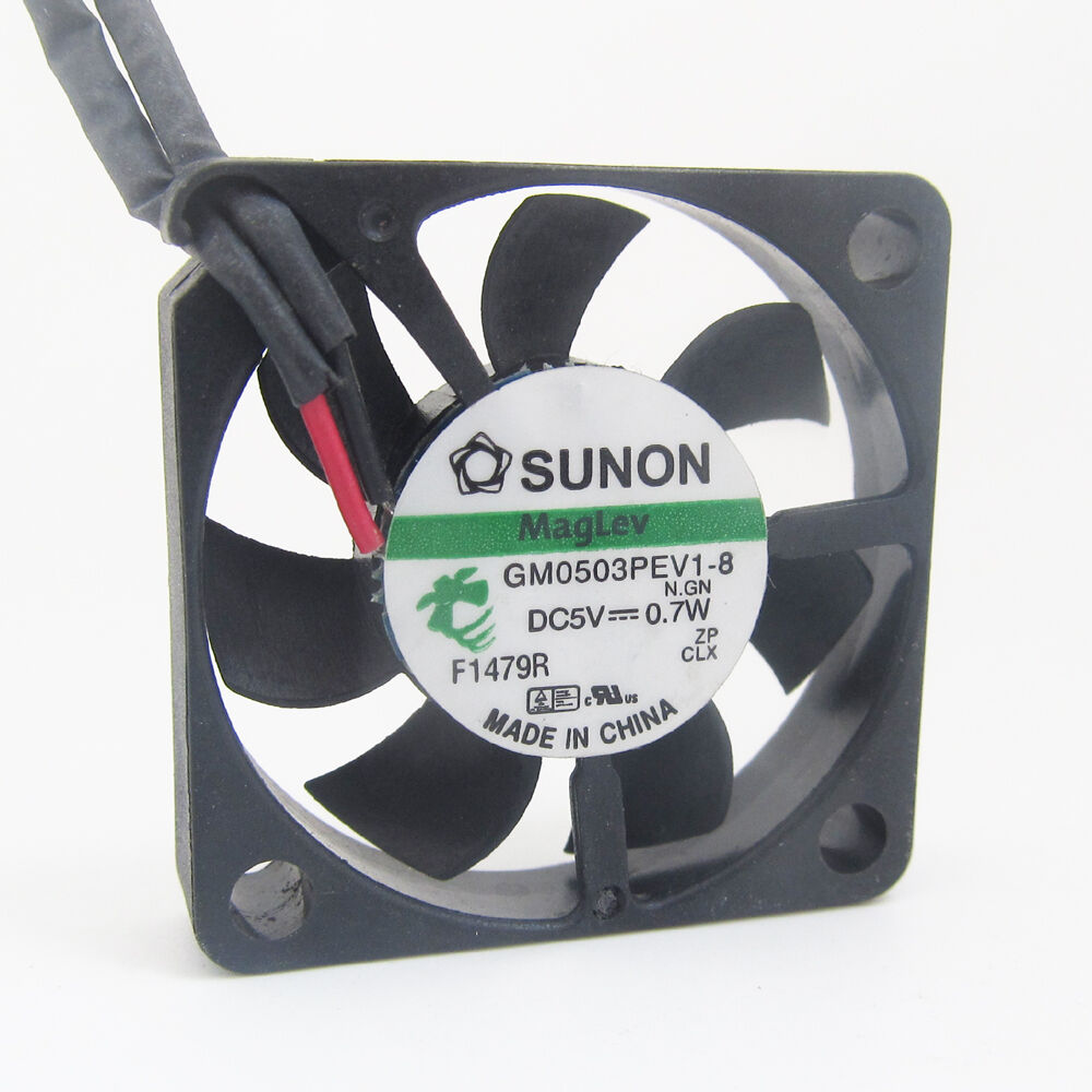 1pc SUNON MagLev GM0503PEV1-8 30x30x6mm 3006 DC 5V 0.7W 2pin DC Cooling fan