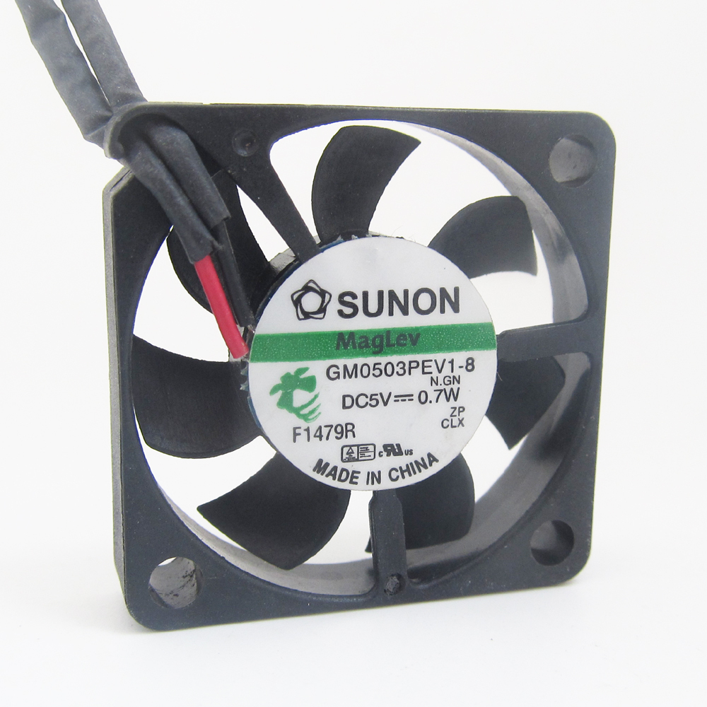 4pcs SUNON MagLev GM0503PEV1-8 30x30x6mm 3006 DC 5V 0.7W 2pin DC Cooling fan