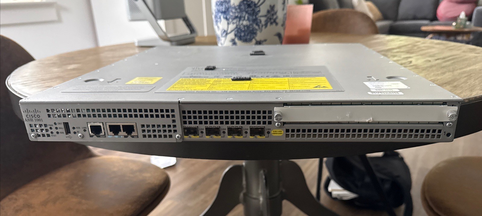 Cisco ASR-100 Series ASR 1001 ASR1001 V04 Aggregation Service Router Dual PSU