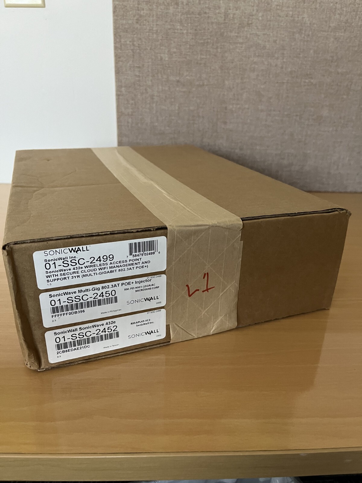 3 Pack Sonicwall set: 01-SSC-2499 | 01-SSC-2540 | 01-SSC-2452