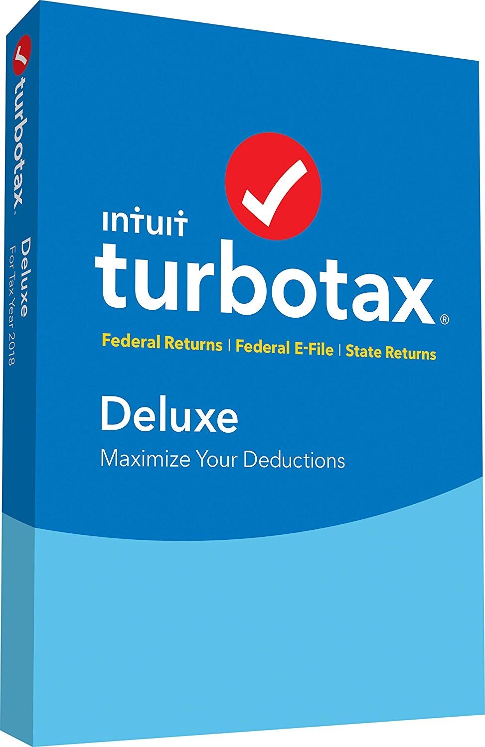 TurboTax Deluxe Federal 2018 Win/Mac | CD + Full Updates | #1 Install Expert