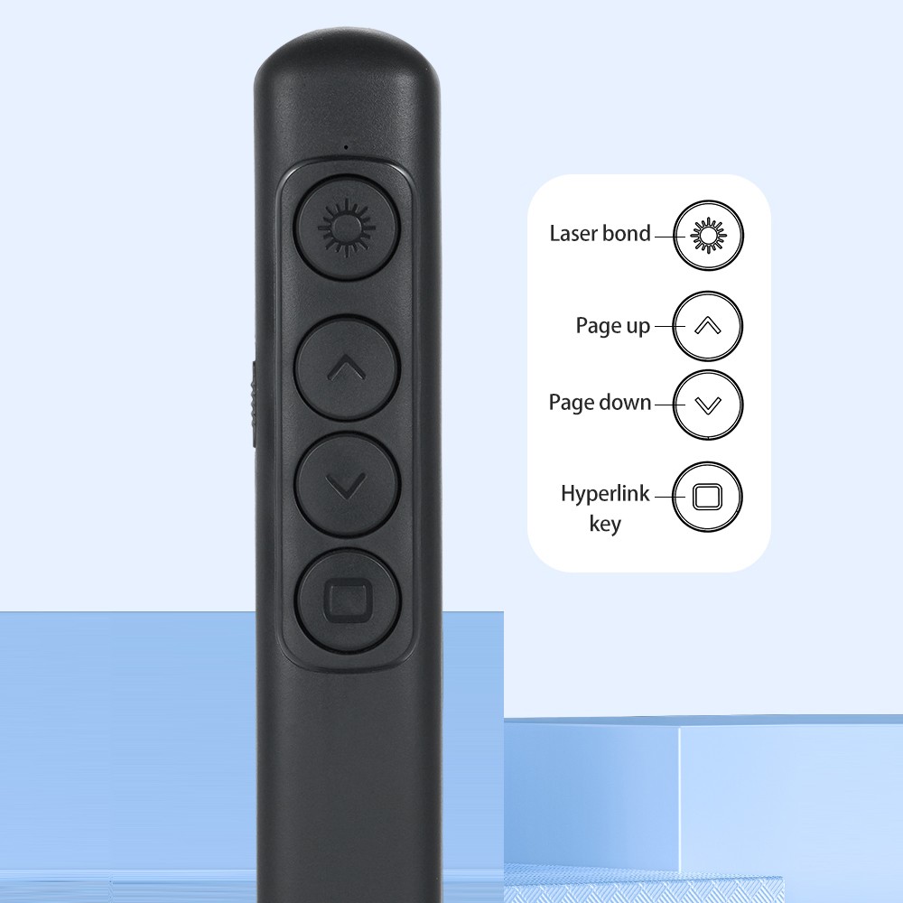 Presentation Pointer 2.4G Wireless Demonstration Remote Control Pen F ULEJ