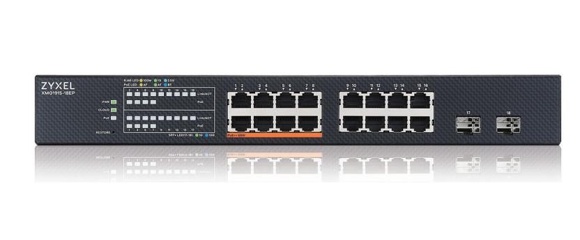 Zyxel XMG1915-18EP Managed L2 2.5G Ethernet (100/1000/2500) Power over