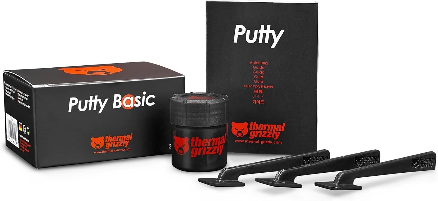 Thermal Grizzly TG Putty Basic - 30 Gram - Electrically Non-Conductive Interface