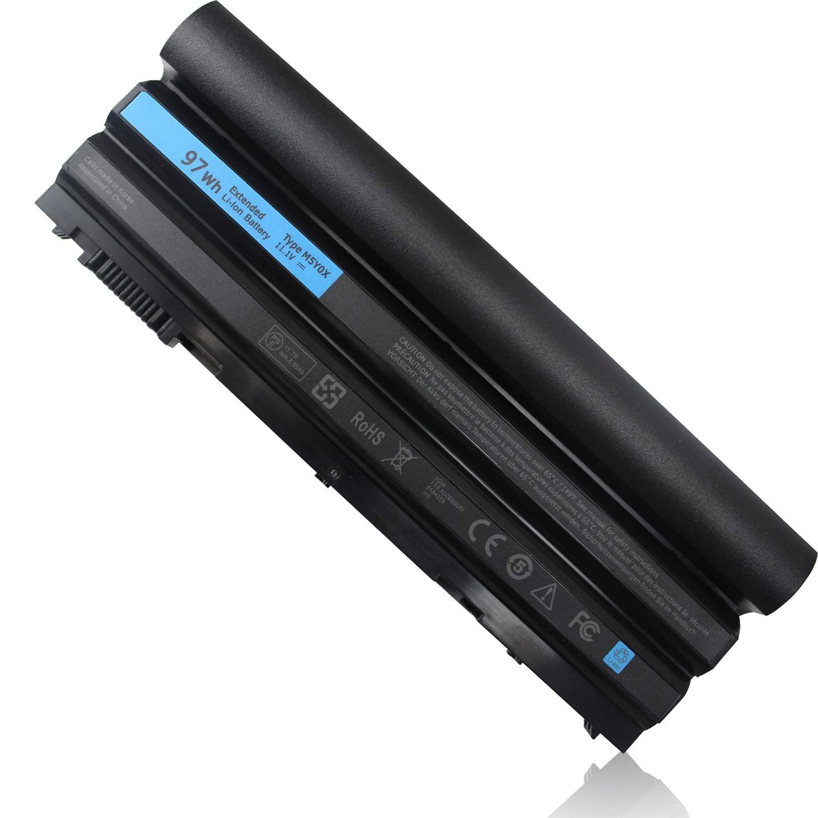 9 Cell 97Wh M5Y0X T54FJ Laptop Battery 11.1V M5Y0X,