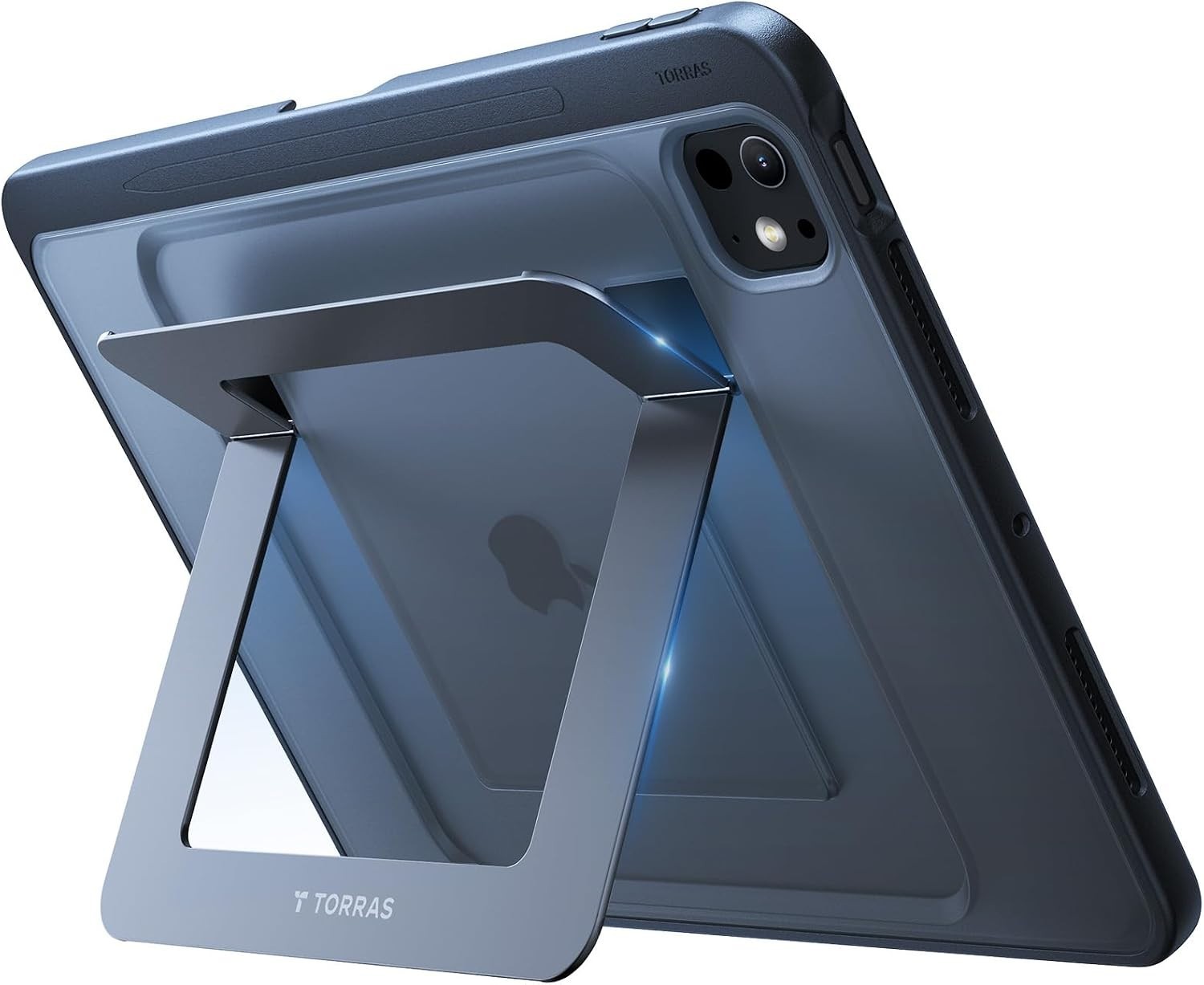 TORRAS Ostand K1 Guardian Case for iPad Pro 13" M4 M5 Black Stand Cover