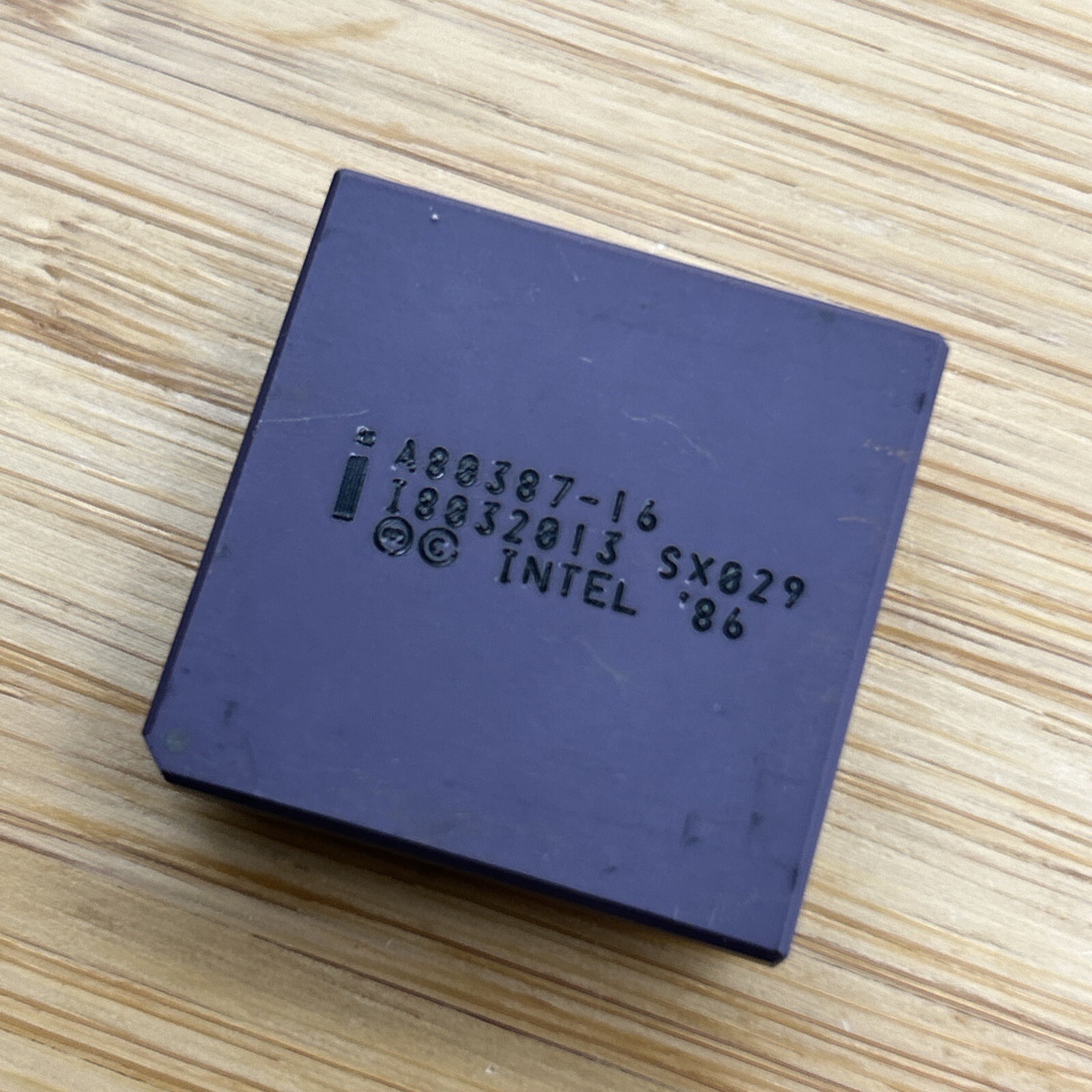Intel A80387DX-16 FPU Math Co processor 16MHz 387DX Processor i387 SX104 SX029