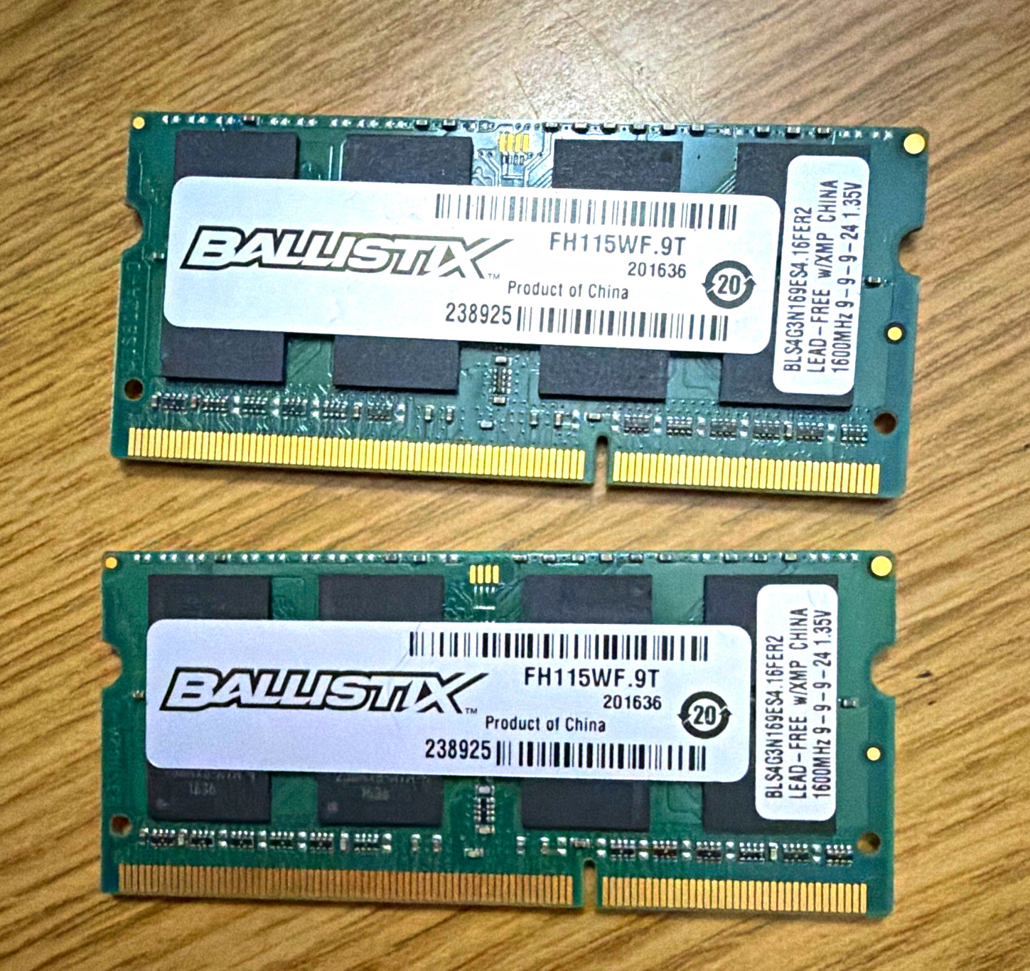 Crucial Ballistix Sport 16GB (2x8GB) DDR3-1600 PC3-12800 SO-DIMM