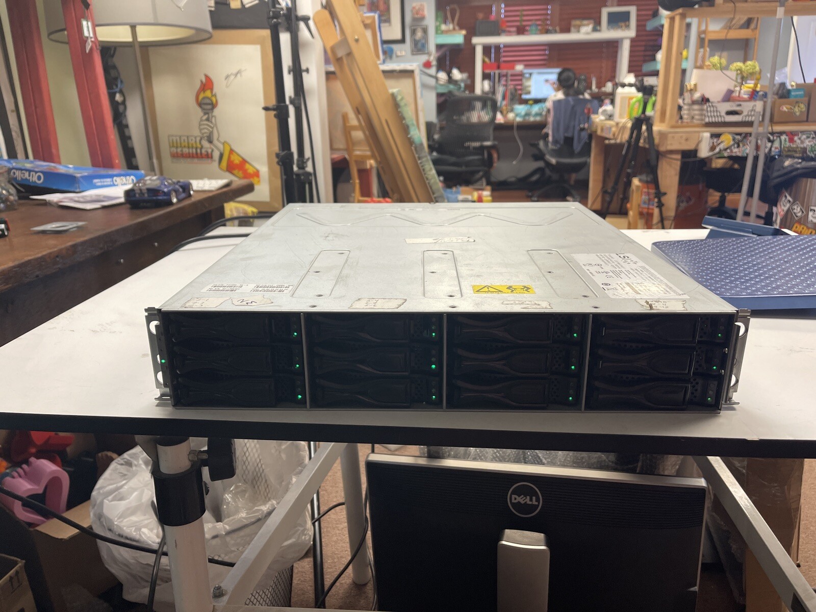 Netapp LSI CLASS 3650 MODEL 0834 COMPUTER NETWORKS Fully Loaded 12 Drives Server