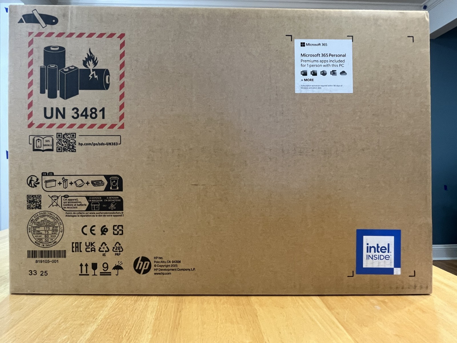 HP 14-dq6012dx 14" Laptop Intel N150 4GB RAM 128GB UFS Windows 11 NEW