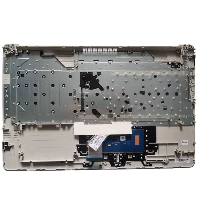 FOR HP Pavilion 17-by1062st 17-by1071cl 17-ca0000 UK Keyboard Silver Palmrest