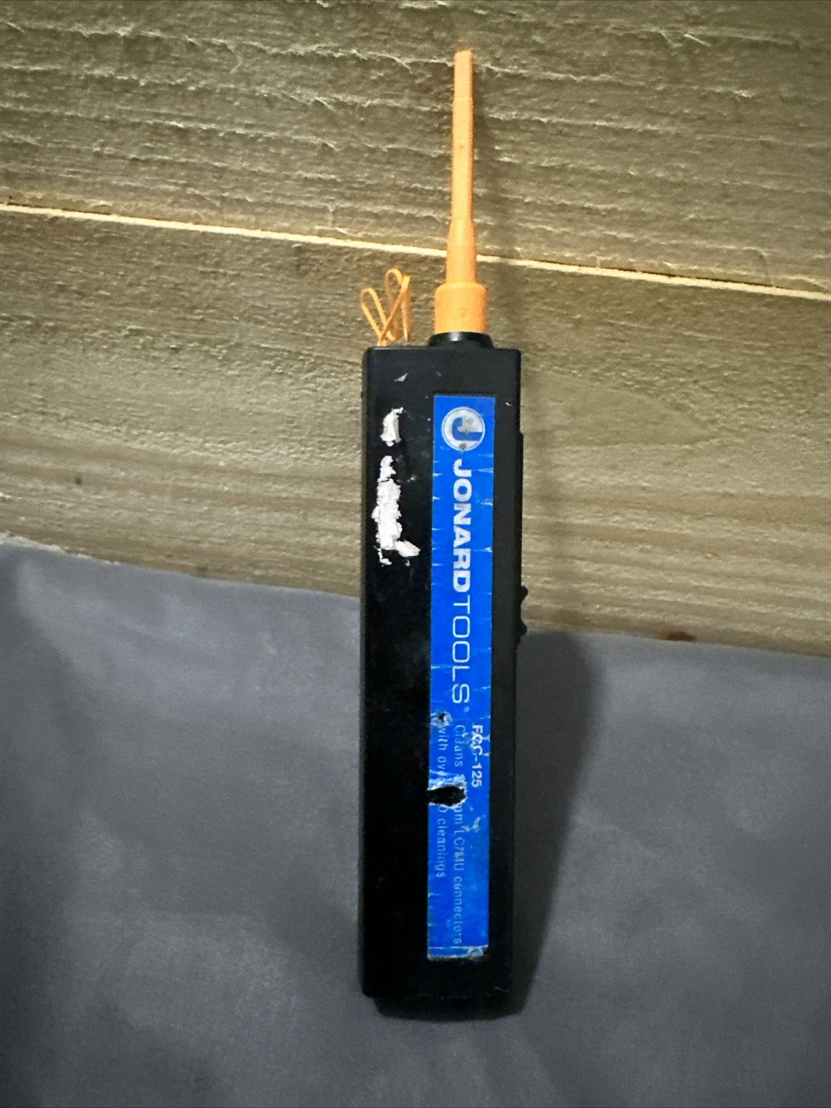 JONARD TOOLS FIBER OPTIC CONNECTOR CLEANER 1.25 MM MODEL FCC-125 MU/LC