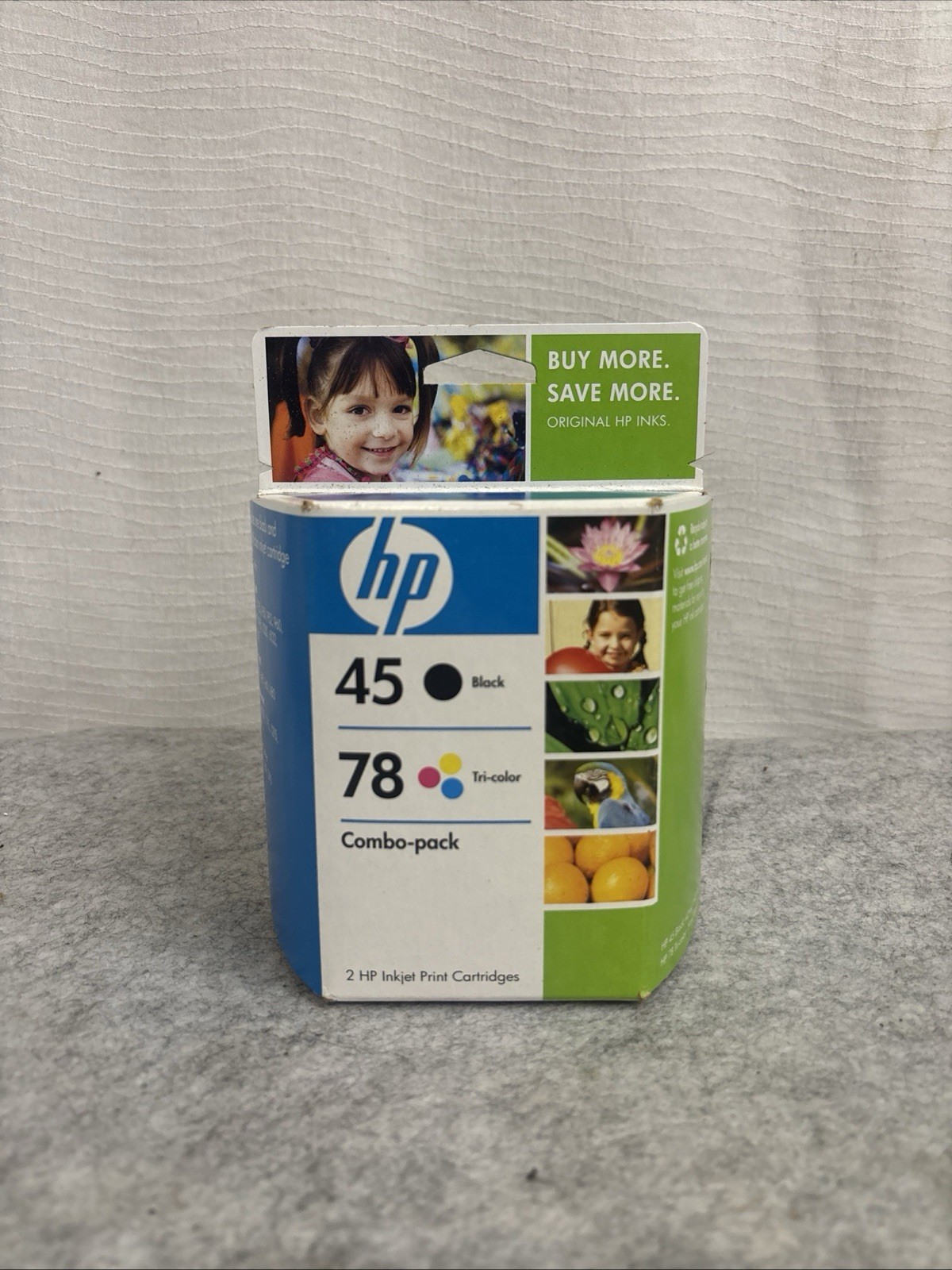 Genuine HP 45 & 78 Combo Pack Ink Cartridges Black And Tri-Color NEW 🔥🔥🔥