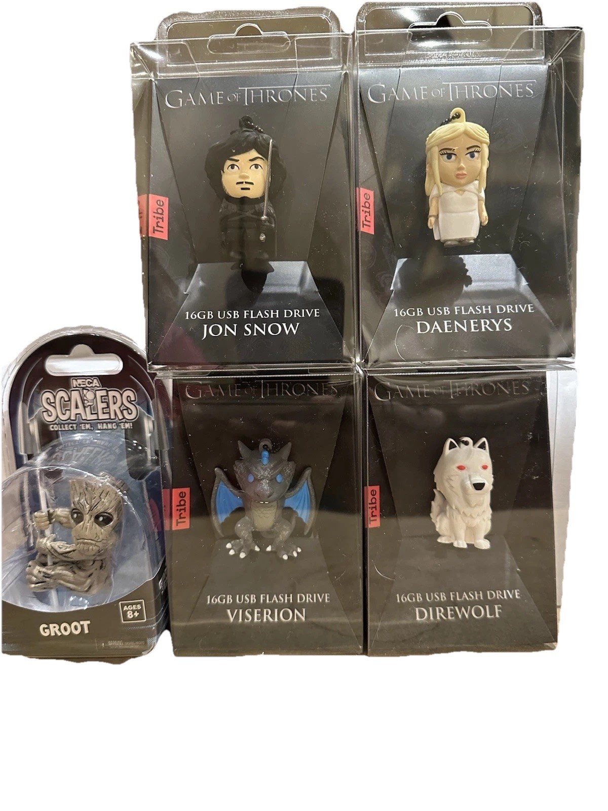 Game of Thrones Collectors USB Flash Drive Set 16GB ea Brand New Factory Sealed